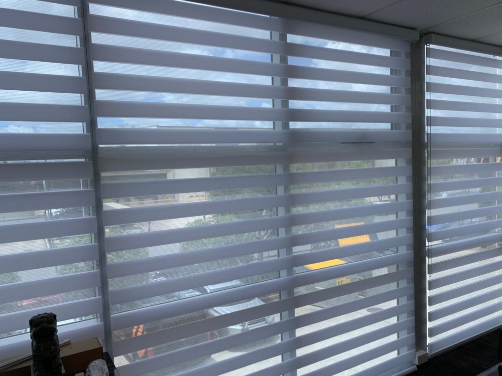 Twin Roller Shades 1